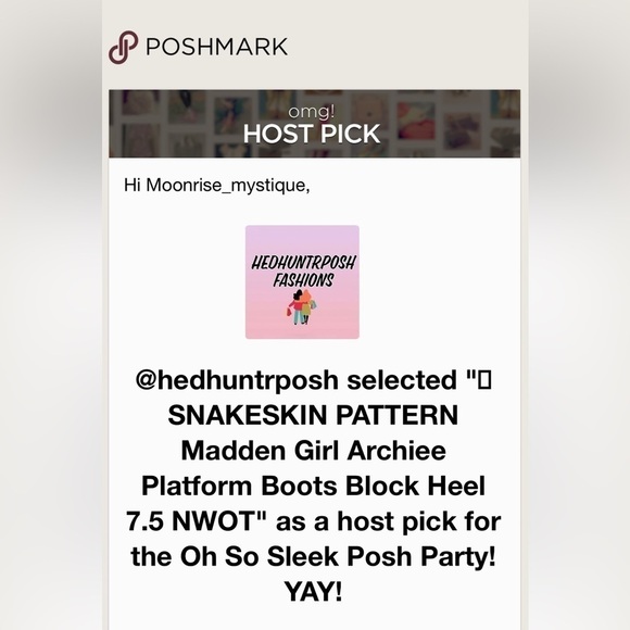 🌟HP🌟 SNAKESKIN PATTERN Archiee Platform Boots Chunky Block Heel 7.5 Punk Metal - Picture 3 of 15